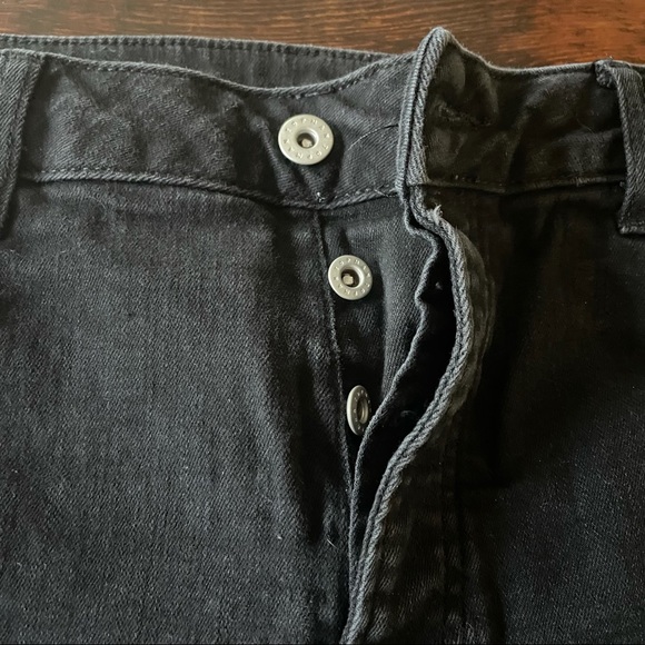 Topman Men's Black Jeans Distressed Size 36 - Picture 9 of 12